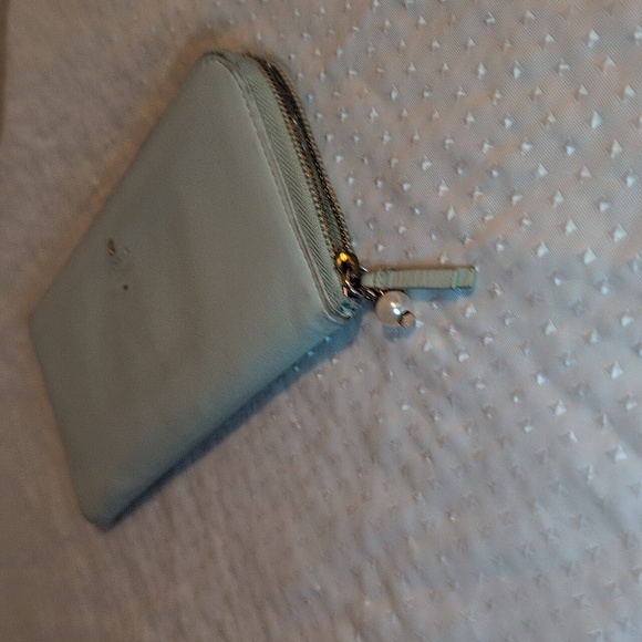 Lanvin en Bleu L-shaped Blue Soft Leather Wallet - Picture 3 of 16